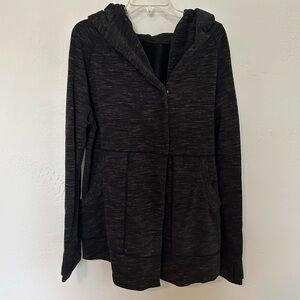 Lululemon cardigan jacket hooded snap Find Your centre 6 hood